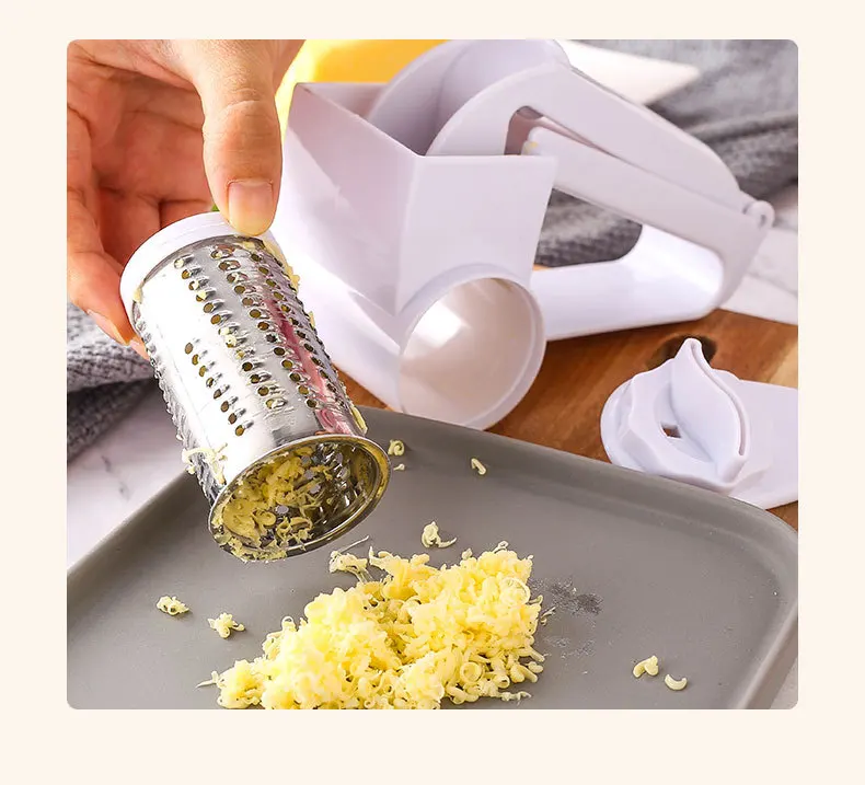 מגרדת גבינה סיבובית ידנית