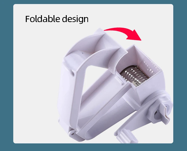 מגרדת גבינה סיבובית ידנית