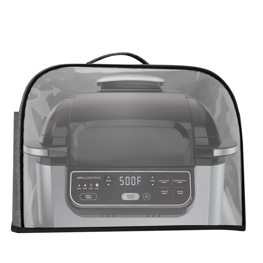 כיסוי להגנה מאבק למכשירי מטבח עם כיסי אחסון – מתאים לאייר פרייר, גריל, מיקרוגלים, Ninja Foodi וטוסטרים