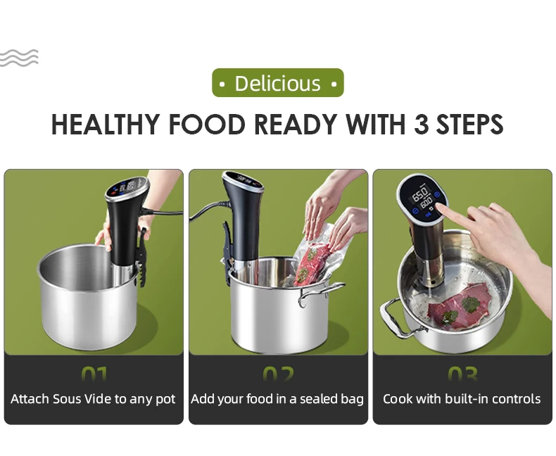 מתקן סו וויד עמיד למים עם צג דיגיטלי ופונקציית שמירת חום