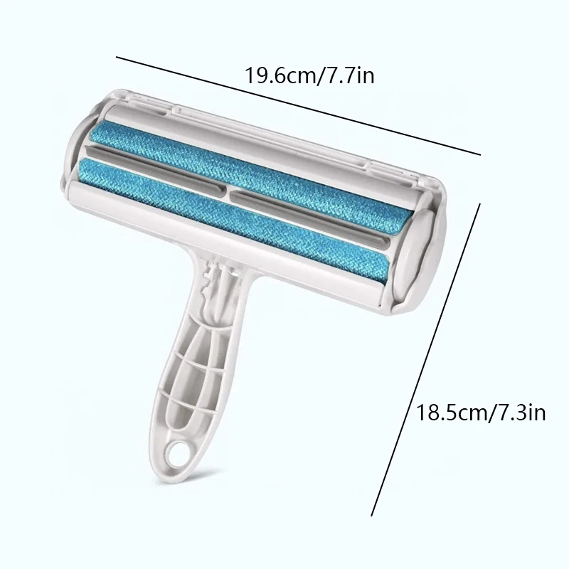 רולר לניקוי שיער כלבים וחתולים מרהיטים, ספות ושטיחים עם תא לניקוי בקלות