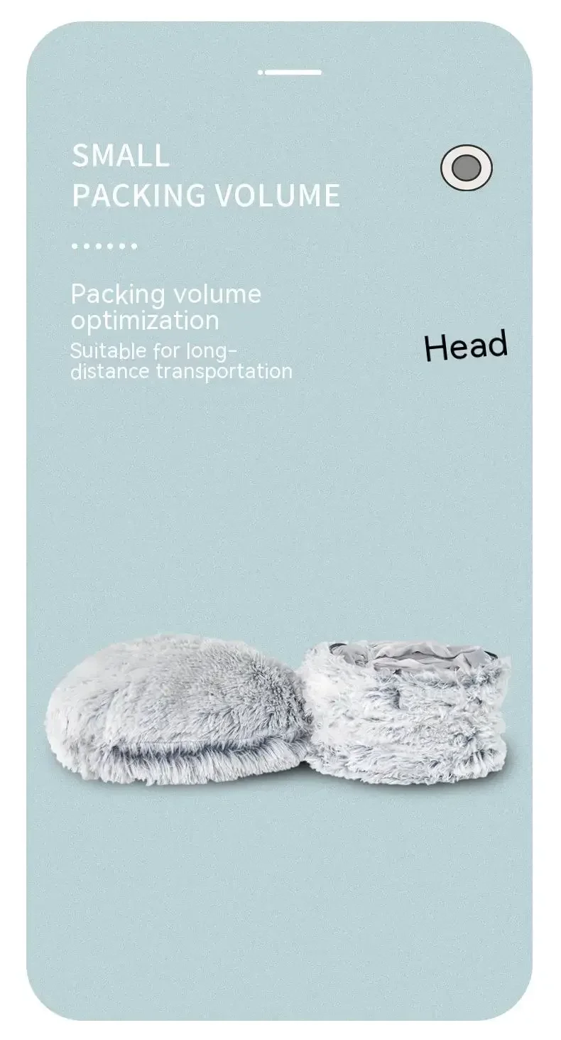 מיטת חתולים רכה עם מנהרה מובנית בתוכה