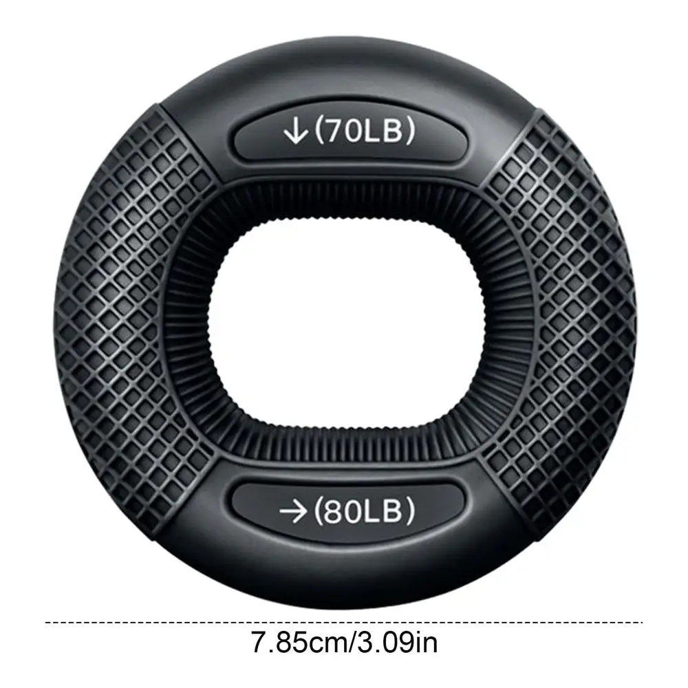 טבעת סיליקון מאמנת שרירי יד לחיזוק אצבעות וכף היד