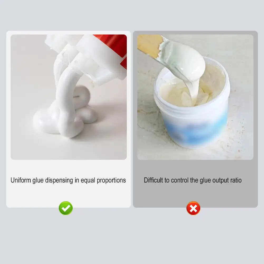 משחת תיקון לקרמיקה ואריחים - לתיקון סדקים באמבטיה, בכיור ובזיגוג עם הדבקה חזקה במיוחד