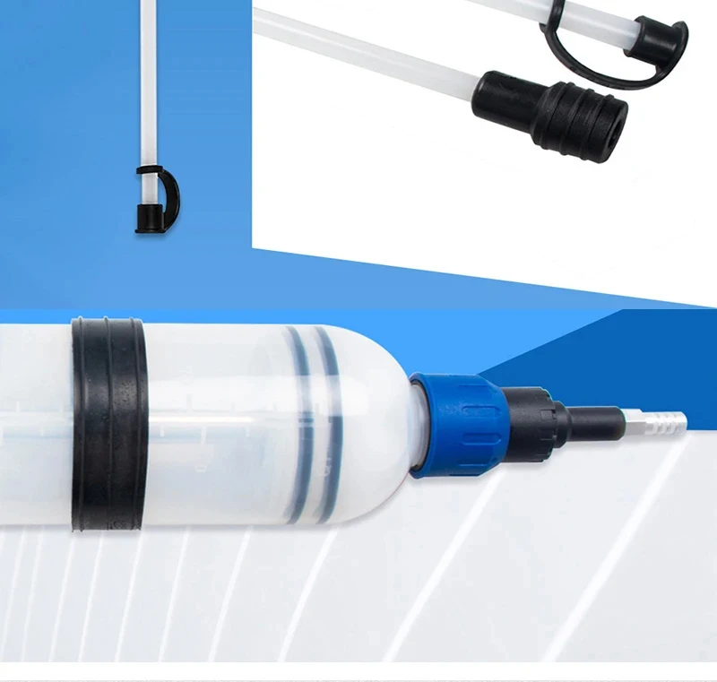 מזרק לשאיבת והזרקת שמן ודלק ברכב במגוון גדלים