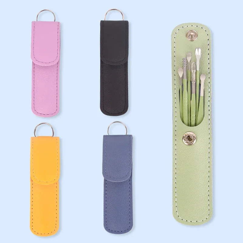 ערכת ניקוי אוזניים מקצועית - 6 כפות ומכשירים להסרת שעווה בעדינות וביעילות