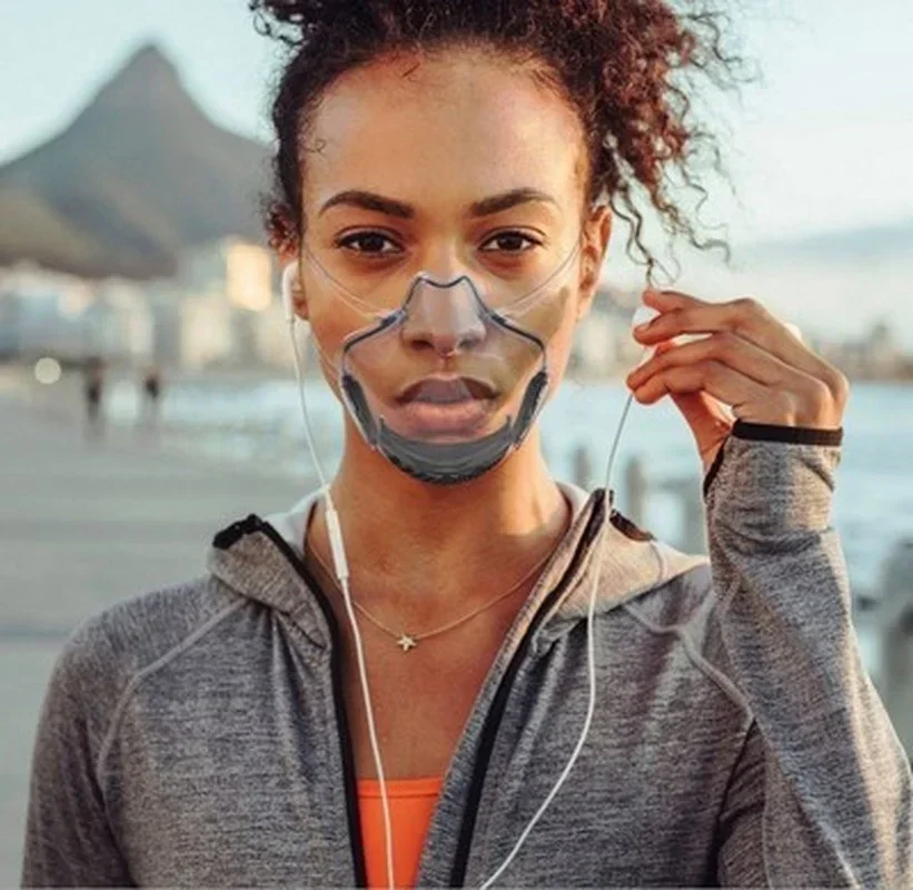 מסכת מגן שקופה מלאה מגנה מאבק ורוח - מתאימה לאופנוע, רכיבה, ריתוך, סקי ועוד