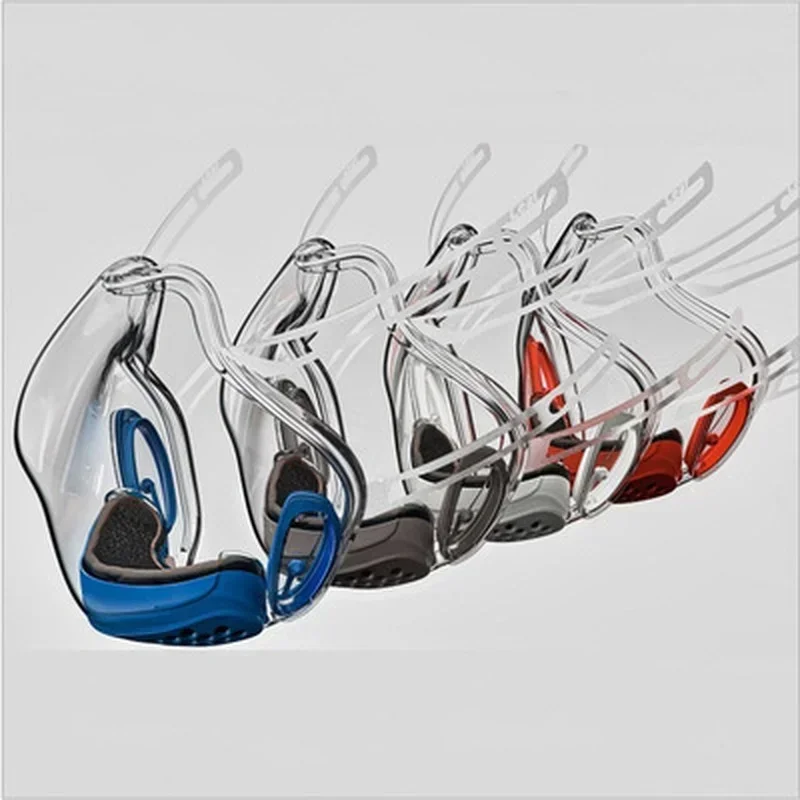 מסכת מגן שקופה מלאה מגנה מאבק ורוח - מתאימה לאופנוע, רכיבה, ריתוך, סקי ועוד