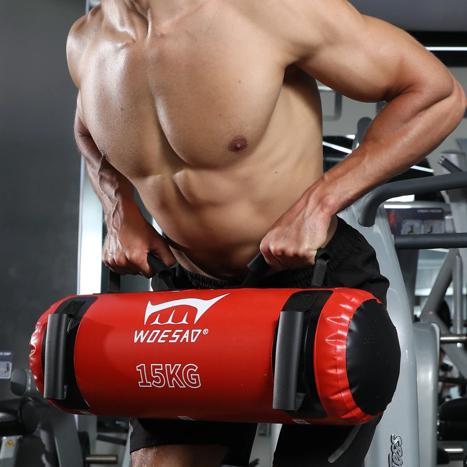 שק מים מתנפח לאימון וכושר - 10/15/20 ק״ג לשיפור ביצועים וסיבולת בכל מקום