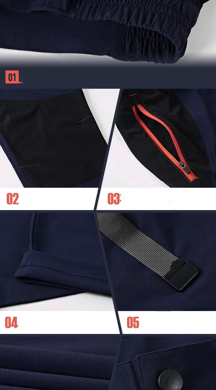 מכנסי קארגו טקטיים עמידי מים, קלים ומתייבשים במהירות לטיולים, קמפינג, דיג, וספורט