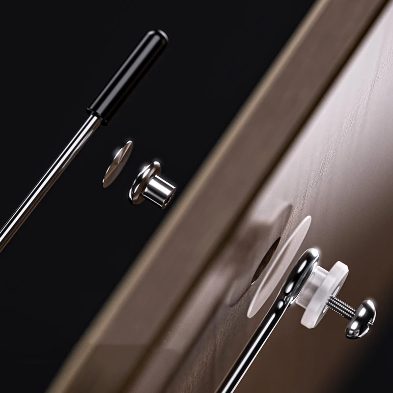 MUMUCC Multifunctional Foldable And Adjustable Aluminum Alloy Reading Stand With Spring Clip For Laptops, Tablets & Thick Books