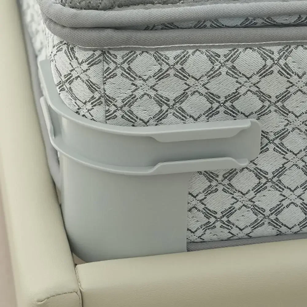 סט 4 תופסנים בלתי נראים לקיבוע מצעים למזרן בקלות