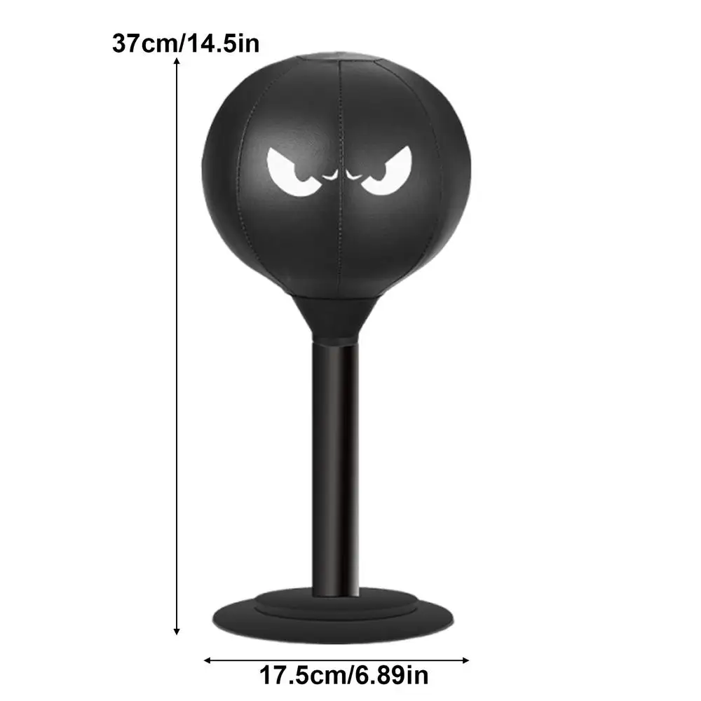 שק אגרוף מתנפח עם בסיס וואקום נדבק לכל משטח בקלות