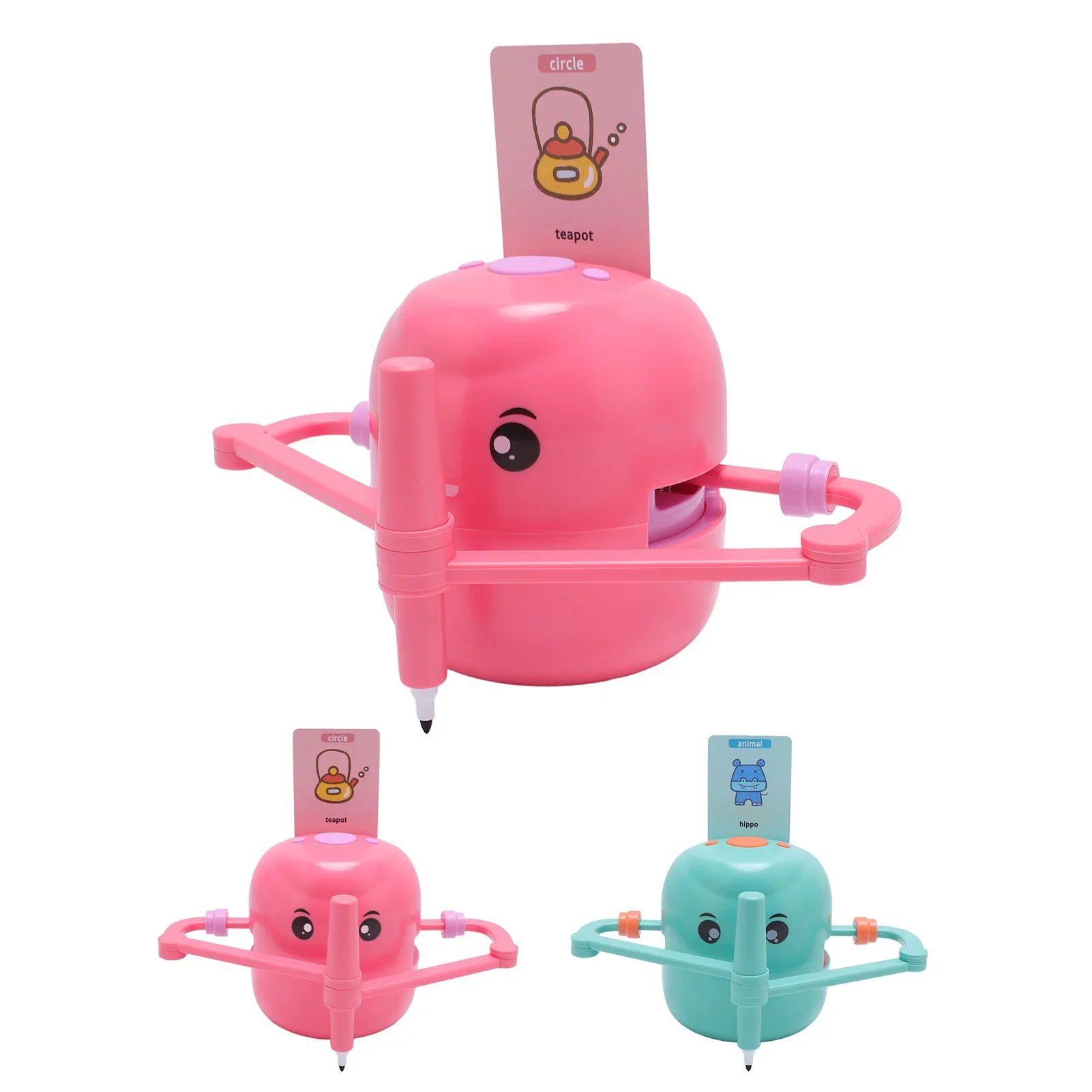 צעצוע רובוט ציור חכם המצייר ציורים לפי 100 קלפים כלולים באופן אוטומטי